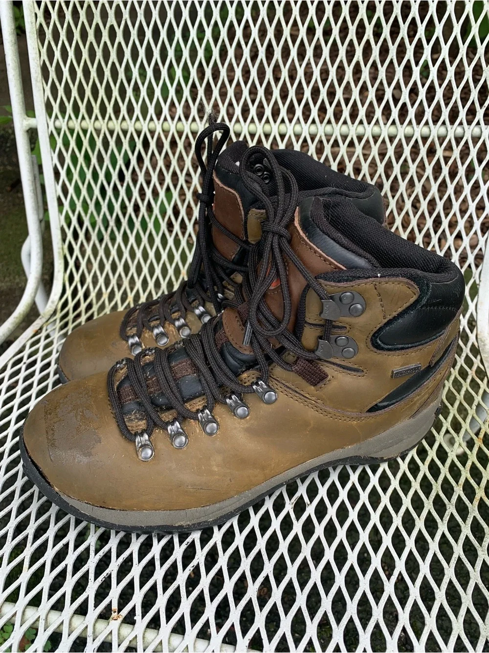 Merrell Reflex II Leather Mid Waterproof Brown Boots Men's Size 8 J131179C